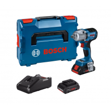 BOSCH GDS 18V-450 PC smūginis veržliasukis 2x4 Ah ProCore L-Boxx